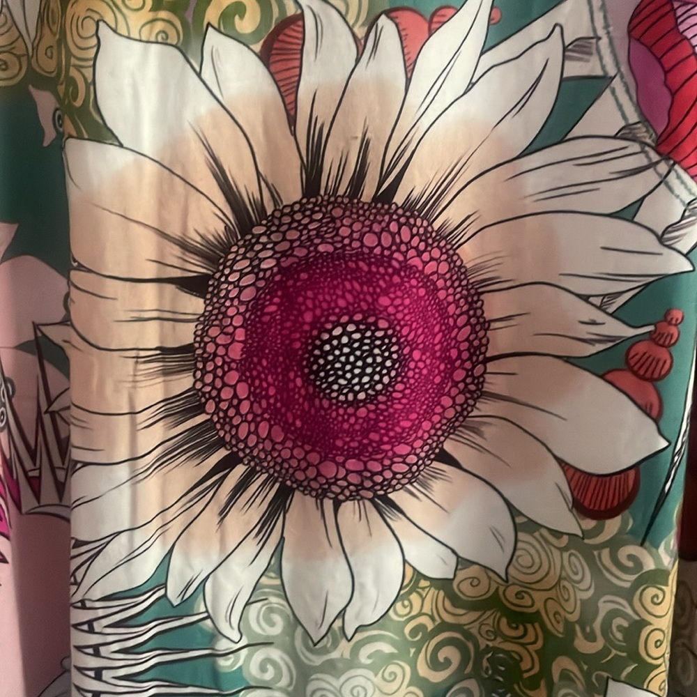 Johnny Was Short Sleeve Blouse Size XL - Picture 8 of 11